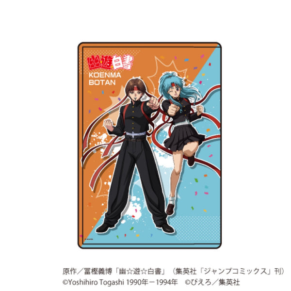 「幽☆遊☆白書」キャラクリアケース09/応援団ver. コエンマ&ぼたん